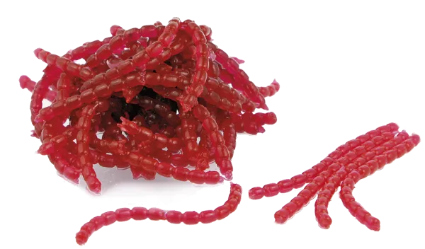 KONGER Bloodworm Artificial Soft Bait 10g 180 Shrimp Scented