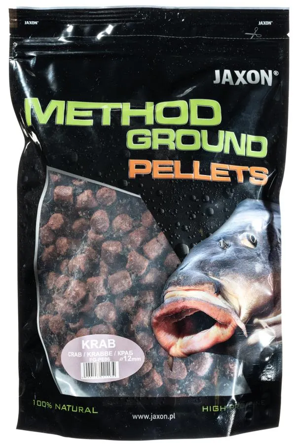 JAXON METHOD GROUND PELLETS CRAB 1kg 12mm