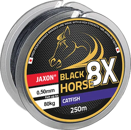 JAXON BLACK HORSE 8X CATFISH BRAIDED LINE 0,40mm 250m
